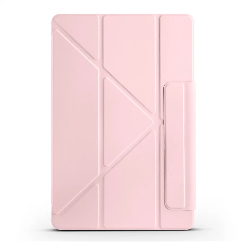 Enhanced Product Title: Premium Acrylic Smart Fold Case with Magnetic Stand