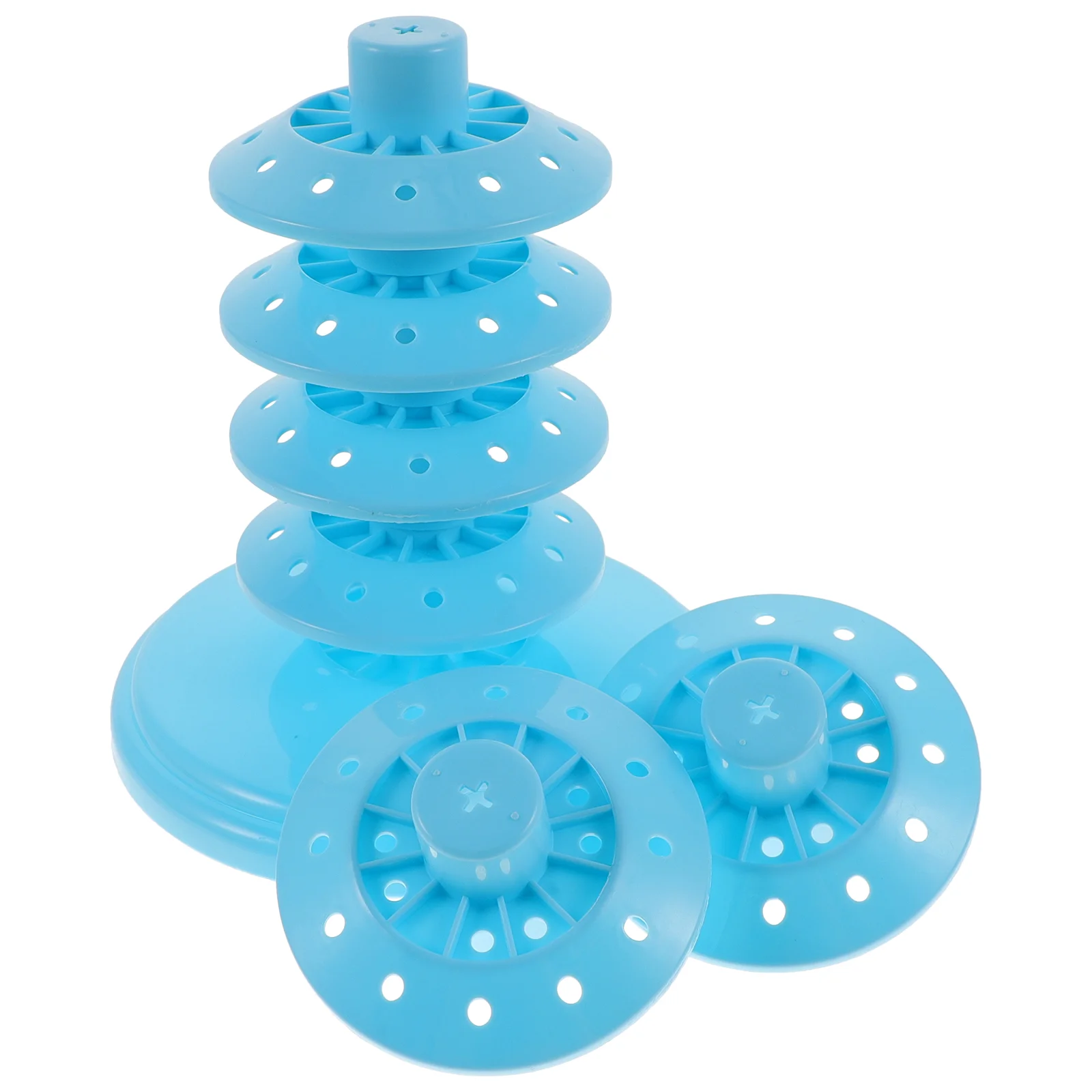

Ring Perforated Candy Marshmallow Display Props Adjustable Lollipop Display Stand Decorative Tabletop Display Accessories