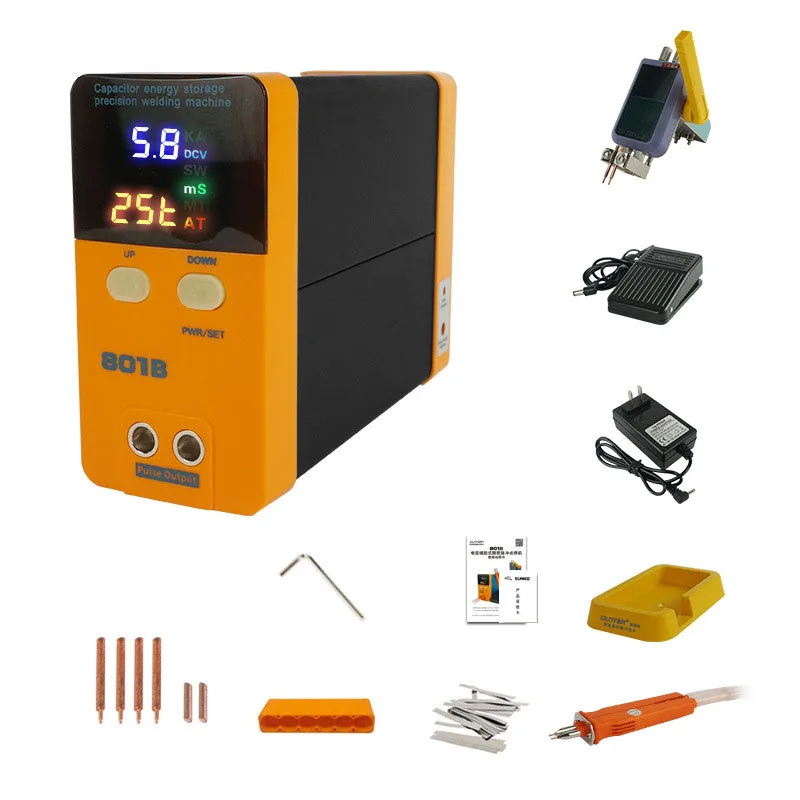 

801B DC inverter energy storage battery spot welding machine small 18650 battery welding machine