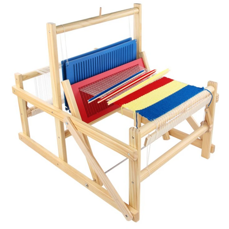 

DIY weave knitting wool machine parent-child interactive toy wooden loom