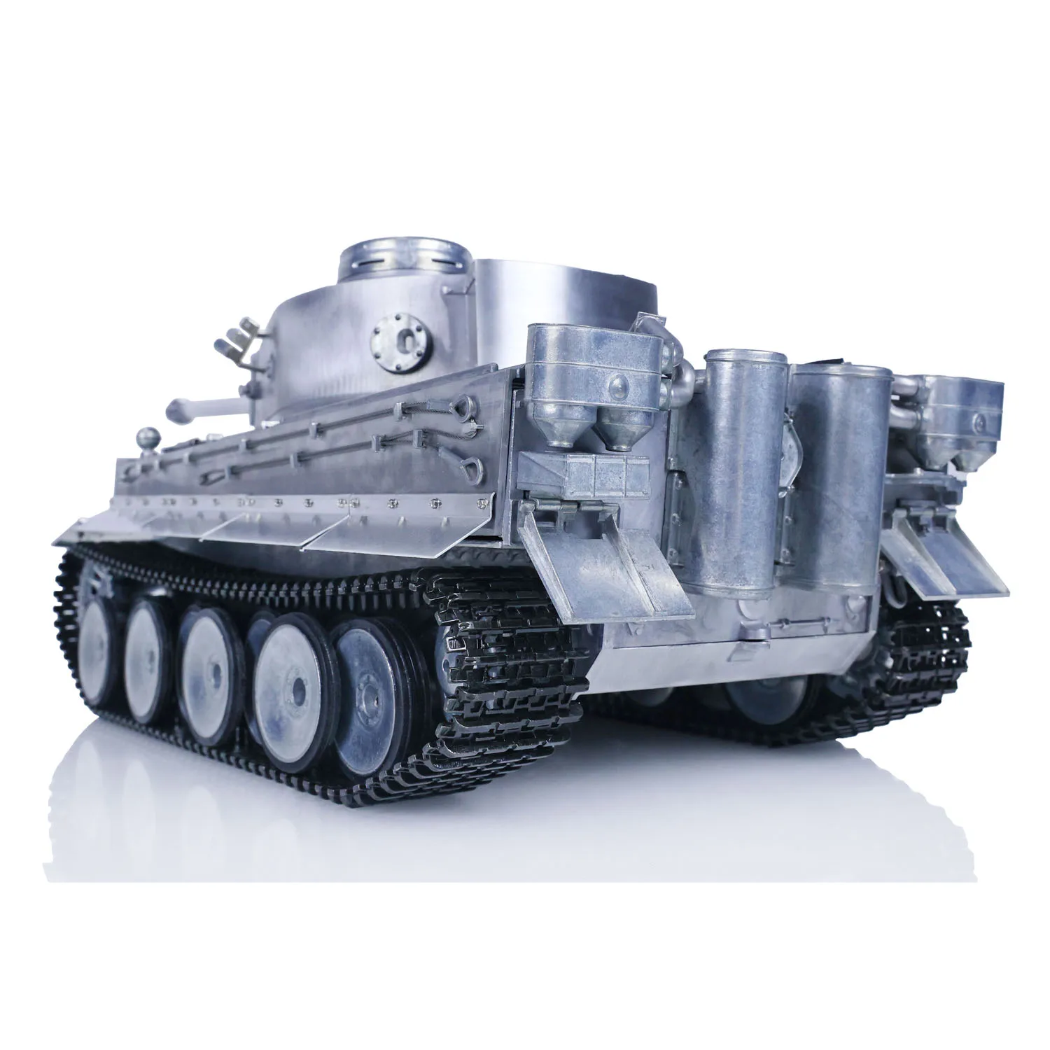 메탈 마토 1/16 타이거 I RC RTR 탱크 모델 적외선 배럴 리코일 메탈 컬러 1220 RC 팬저 장난감 (남아용) TH00643-SMT4