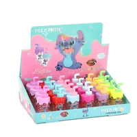 24Pcs Cute Cartoon Fruity Lip Gloss Set Party Favors 6 Colors Color Changing Lip Gloss Liquid Lipstick Lips Makeup 1