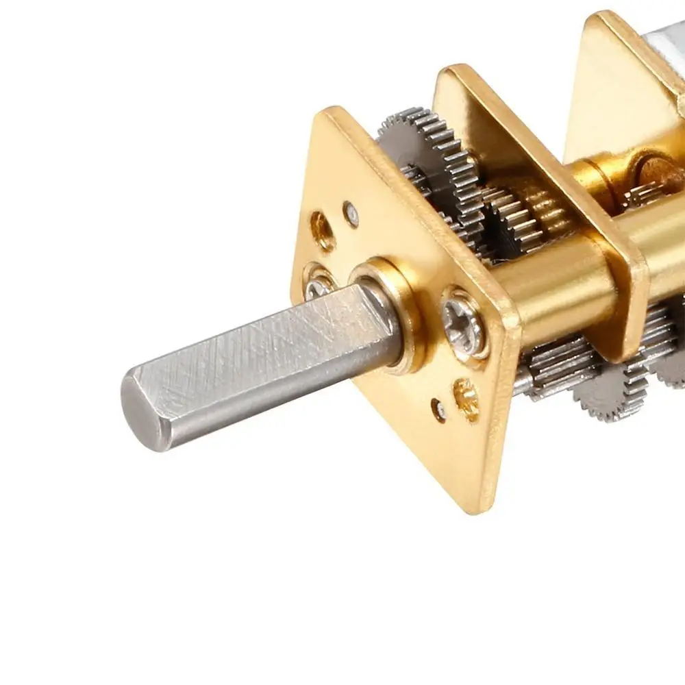 Compact Multi-Speed Metal Gear Motor with Gearwheel
