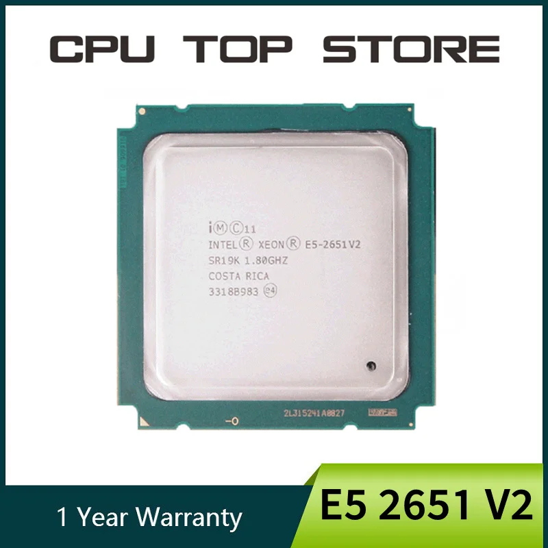 Processore CPU Intel Xeon E5-2651 V2 12Core 1,80 GHz 30 MB SR19K - Foto 6