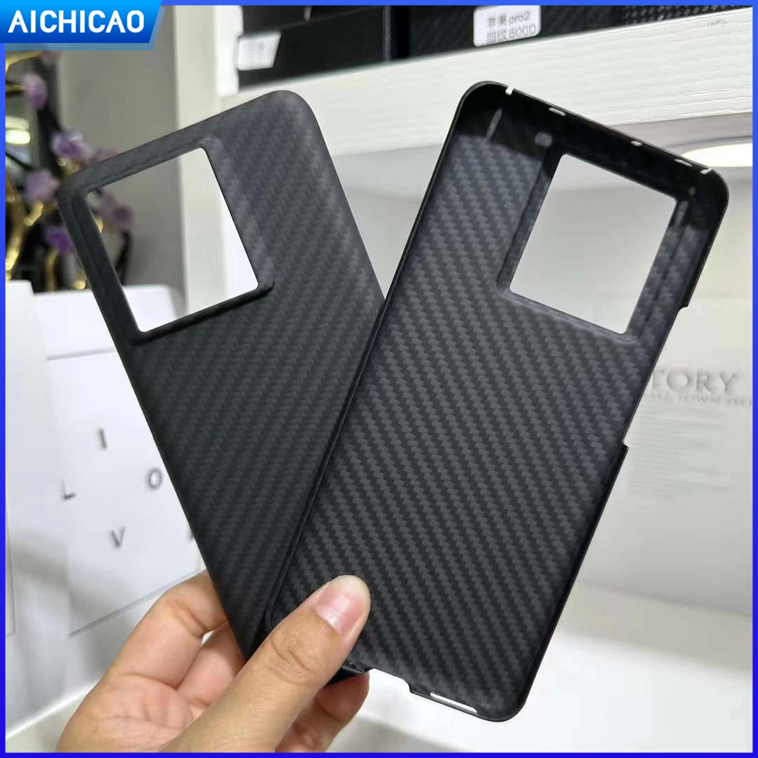 

ACC-Carbon For Xiaomi K60Ultra Case carbon fiber Cover Ultra Aramid fiber Ultra-thin Redmi K60Ultrai cover