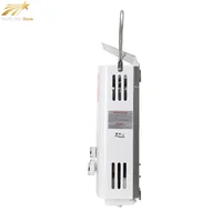 Chauffe-eau sans réservoir au propane 6L 12KW en acier inoxydable, chauffe-eau instantané pour le camping en plein air avec kit de douchette 5