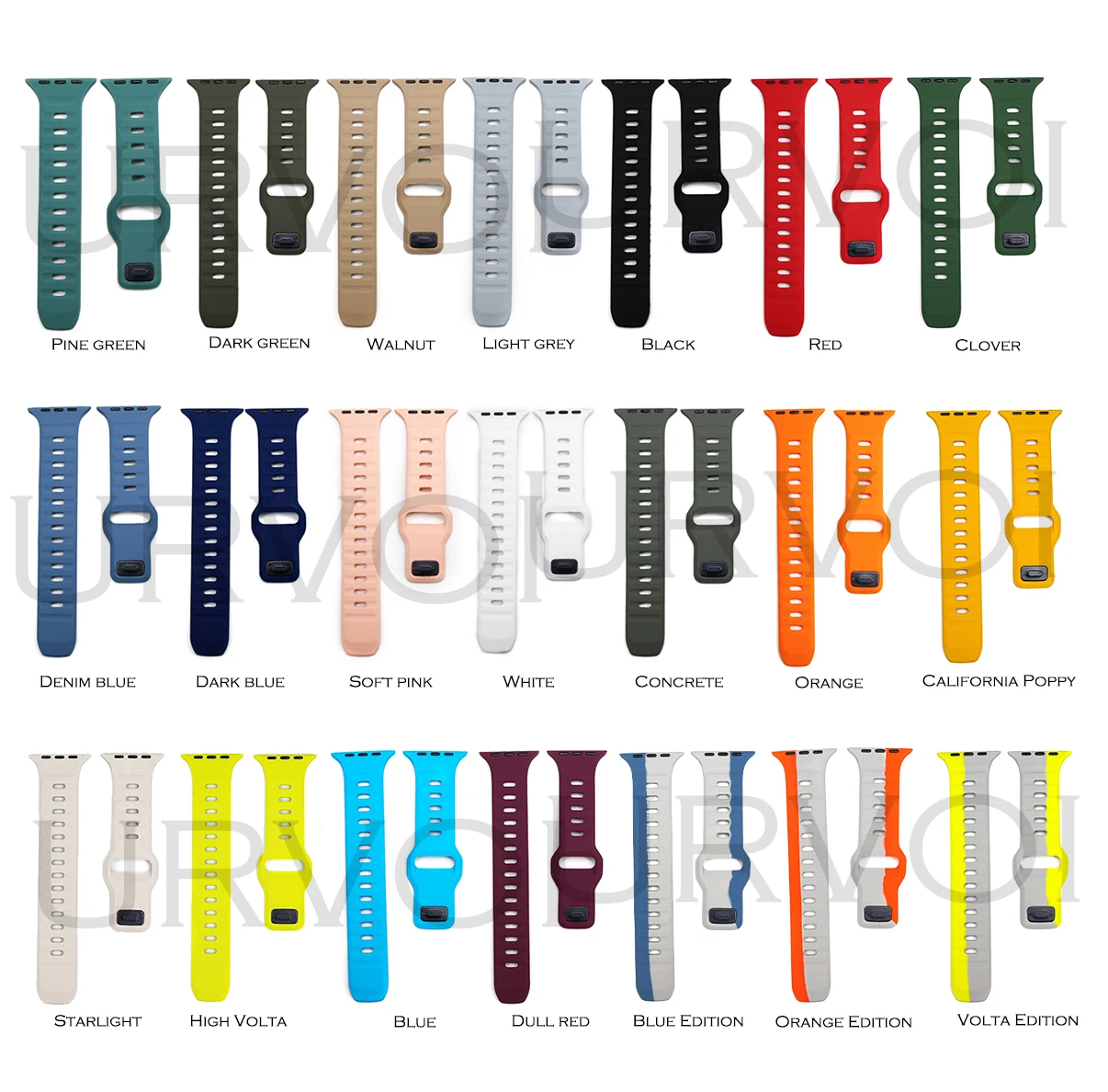 URVOI  ġ Ǹ Ʈ, Ʈ 2 ø 9 8 7 6 SE 54321 , ̿ġ 41 45 49mm    Ŭ ׼