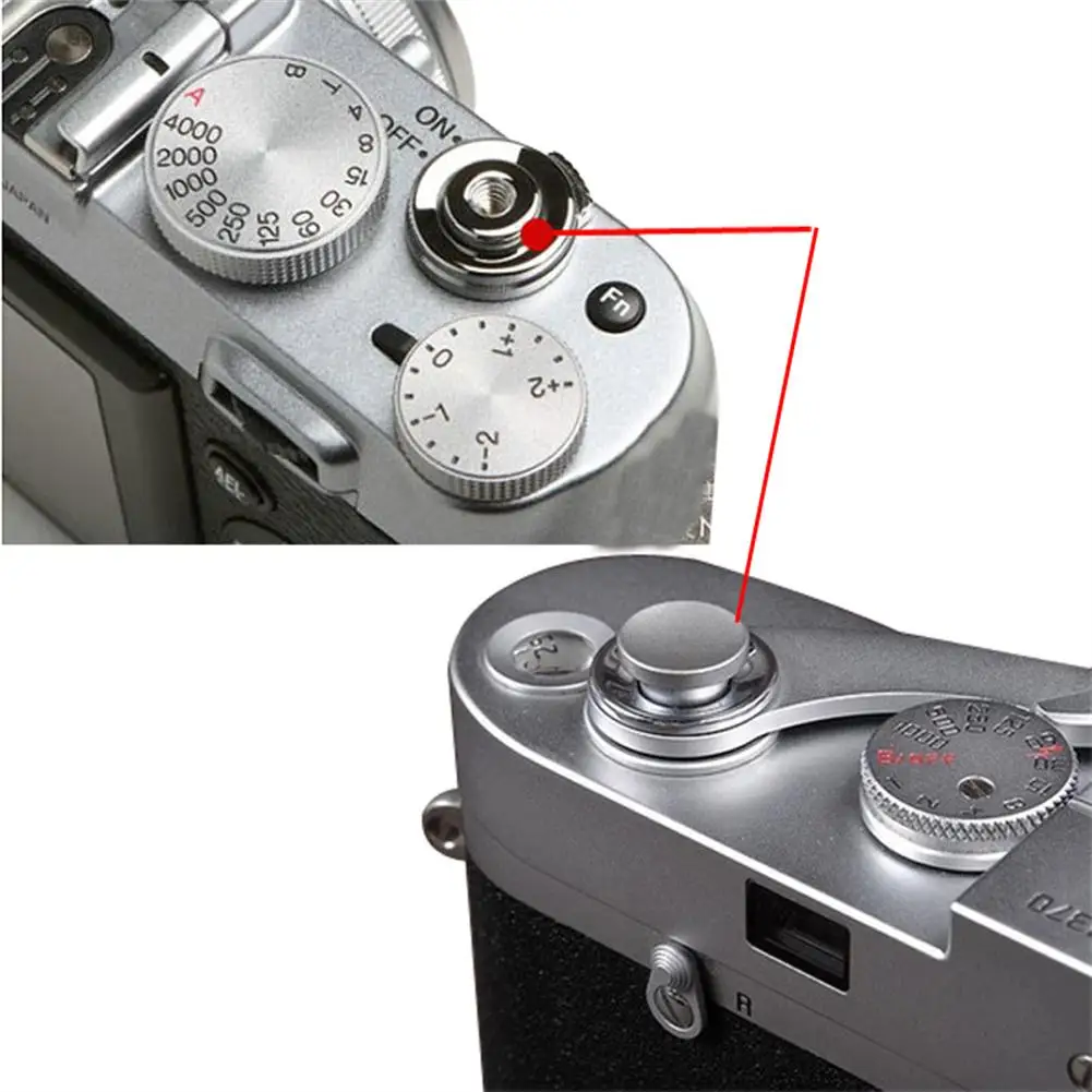 Camera Shutter Release Button Replacement Parts Compatible For Canon Nikon  Leica Rolleiflex Hasselblad Fuji Cameras
