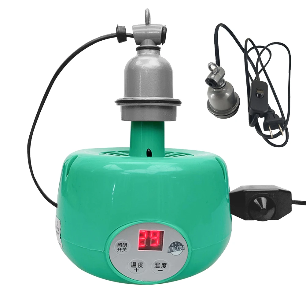 Farm Pet Heating Lamp Animal Warm Light Chicken Thermostatic Temperature Controller Heater