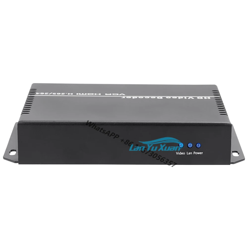

Декодер URay UHD 4K H.265 H.264 HDMI VGA CVBS, декодер для видео, аудио, Потоковая поддержка IP, SRT