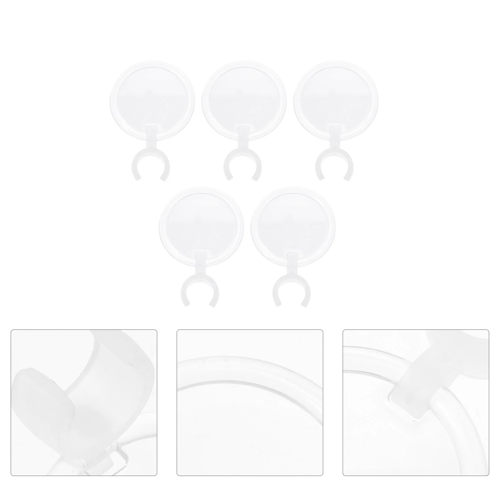 

5 Pcs Penholder Magnifying Glass Reading to Books Nail Accessories Embroidery Painting Container