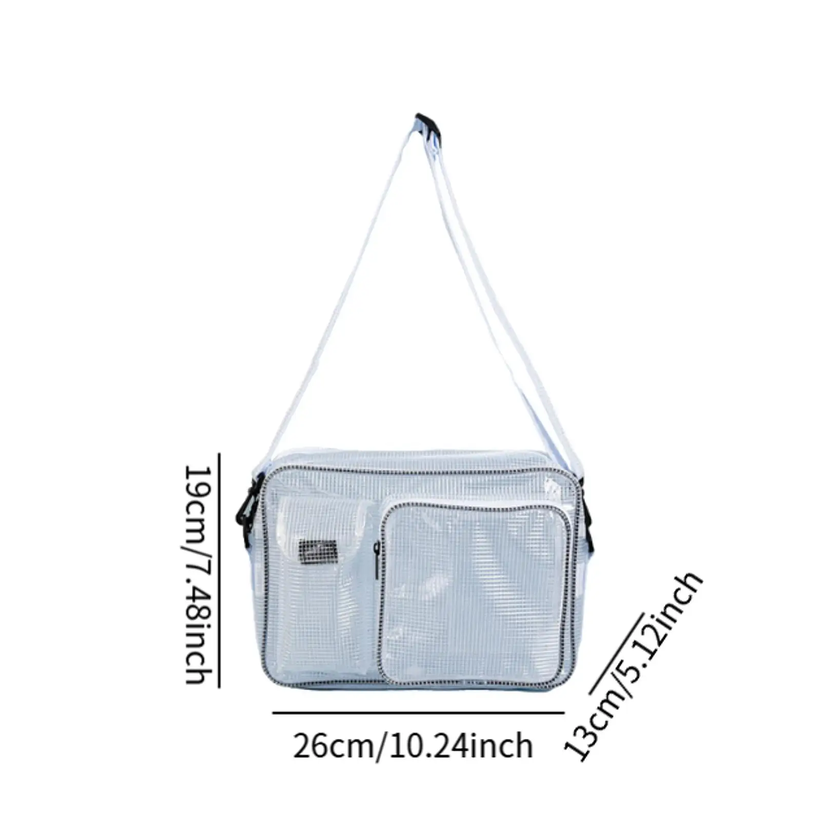 Engineer Bag Convenient Anti Static Water Resistant Versatile PVC Shoulder Bag for Daily Use Business Travel Work Office Outdoor
