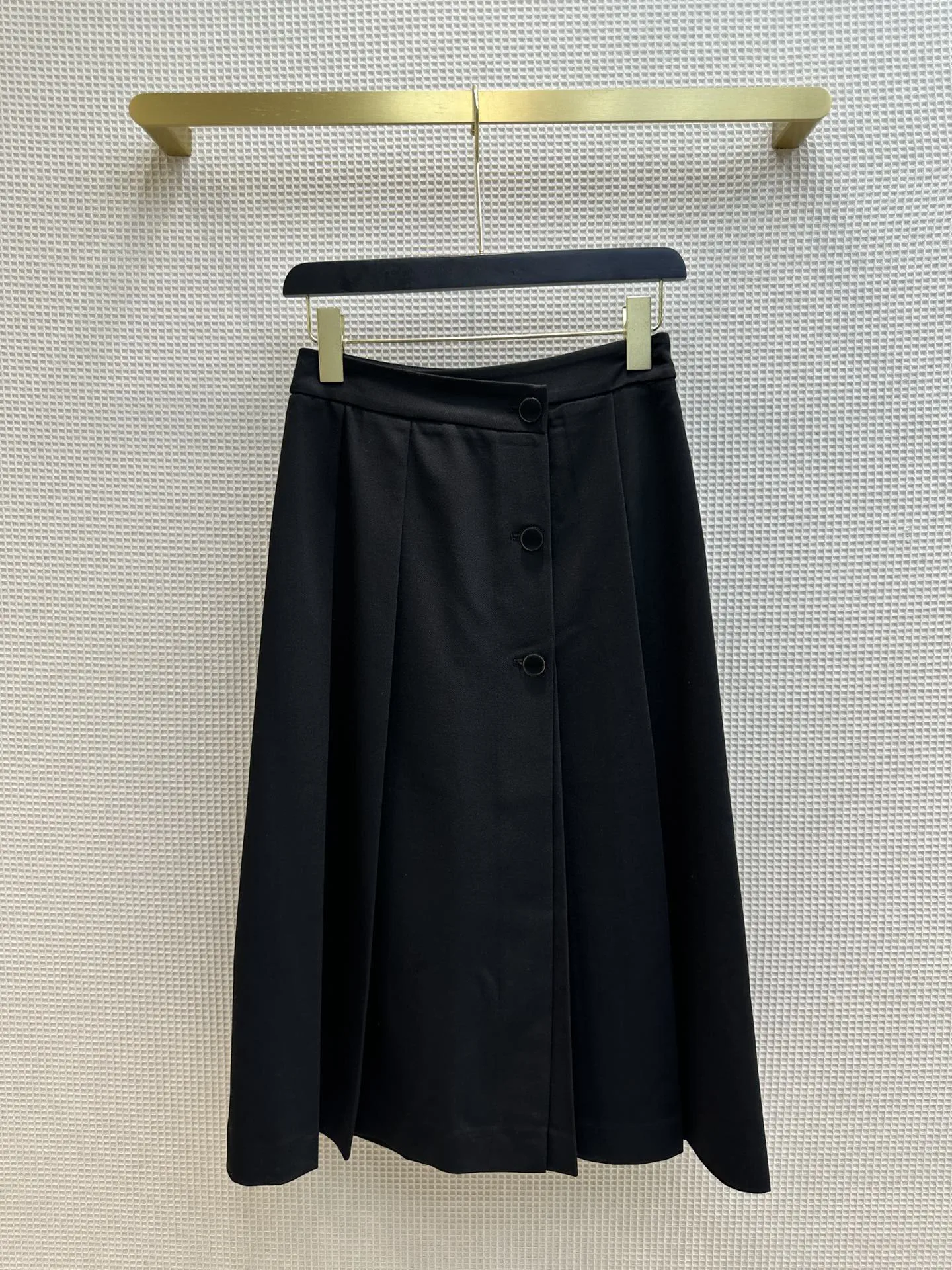 

2023 Must-have single item pleated half skirt low-key display texture high waist micro A pleated version