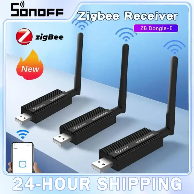 

SONOFF ZB Dongle-E USB Dongle Plus Zigbee 3.0 Universal Gateway Support Home Assistant Zigbee2MQTT Raspbian Ubuntu MacOS