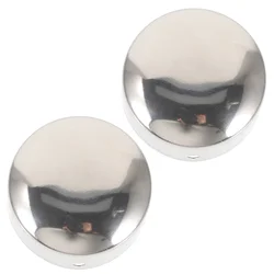 2 Pcs Tubing Rail Support Chair End Caps for Metal Handrail Accessories Handrail Plugs against The Wall Protector