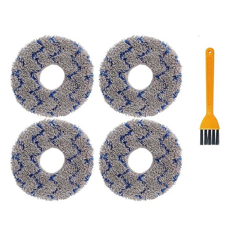 For ECOVACS DEEBOT X1 OMNI/TURBO Robotic Vacuum Cleaner Washable Mop Pads Mop Rags Replacement