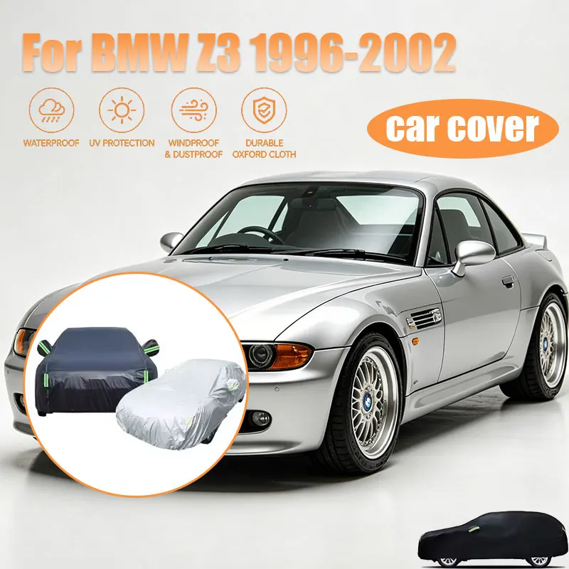 BMW Z3 1996-2002 용 전체 자동차 커버 반사 스트립 방수 방설 방진 자외..