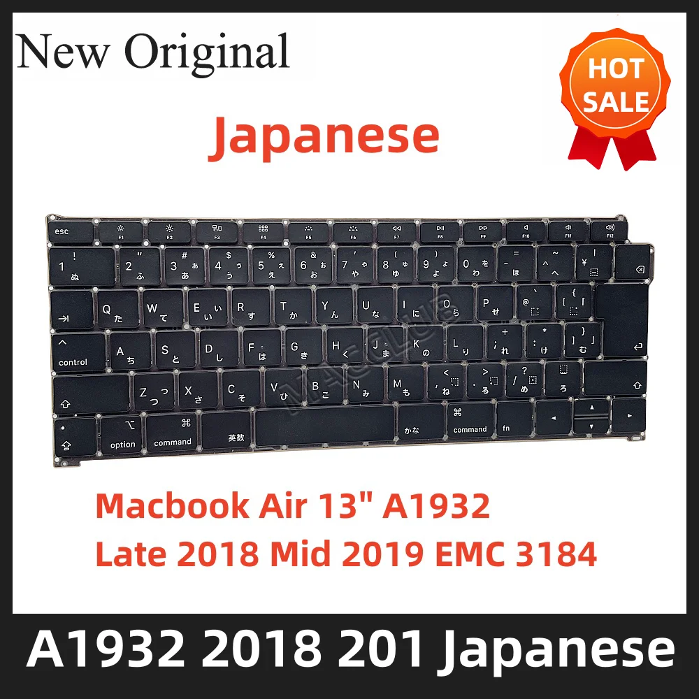 A1932 Emc 3184 Jp Tastiera Giapponese Usa Uk Per Macbook Air A1932 Fine 2018 Metà 2019 Tastiera Giapponese