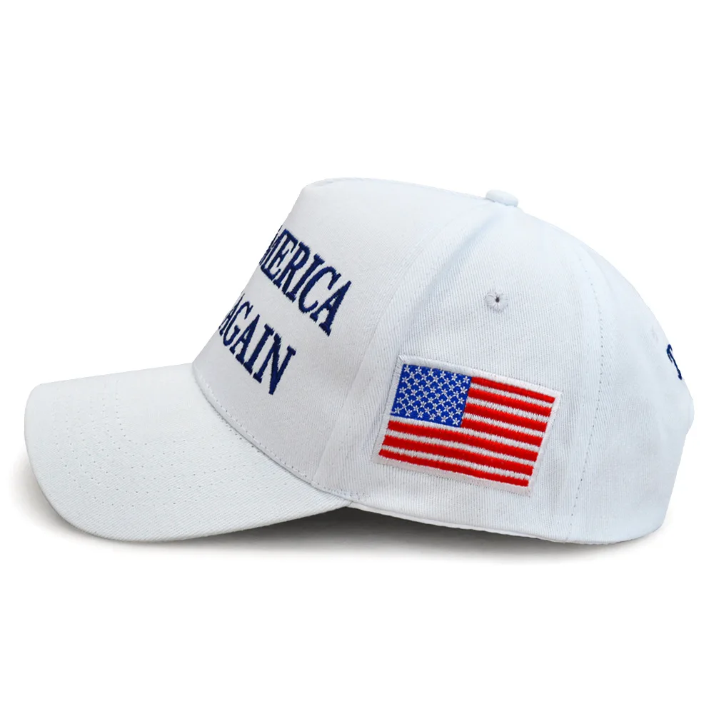 2024 Donald Trump Merchandise MAGA American Trucker Hat Great Again Make America Great Again Slogan USA Flag Baseball Cap 3