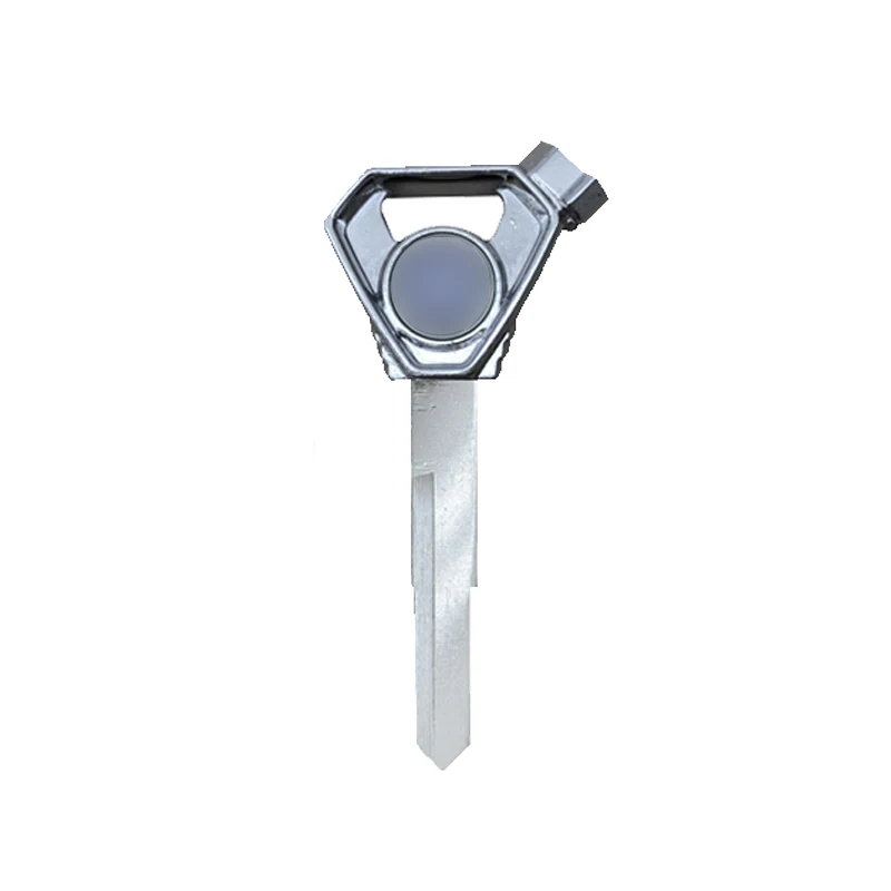 Yamaha motorcycle key suitable for Yamaha Qiaoge Xinfuxi AS125 Xunying Saiying motorcycle key embryo (including magnet)