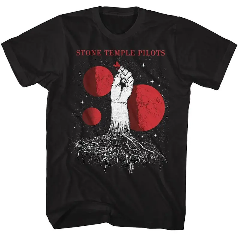 

Stone Temple Pilots Planets Black T-Shirt