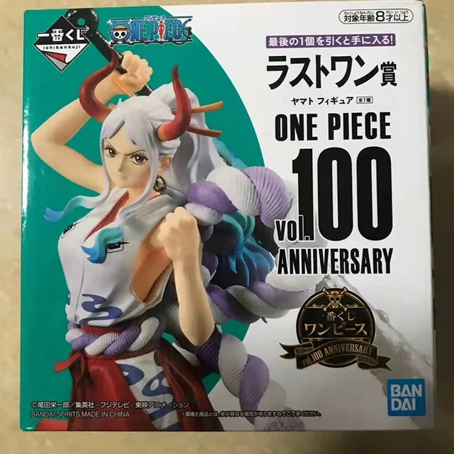 In Stock Bandai Ichiban Kuji Last Reward One Piece Vol 100 Anniversary Anime Figure Yamato Pvc Action Figures Model Toy Gift Action Figures Aliexpress