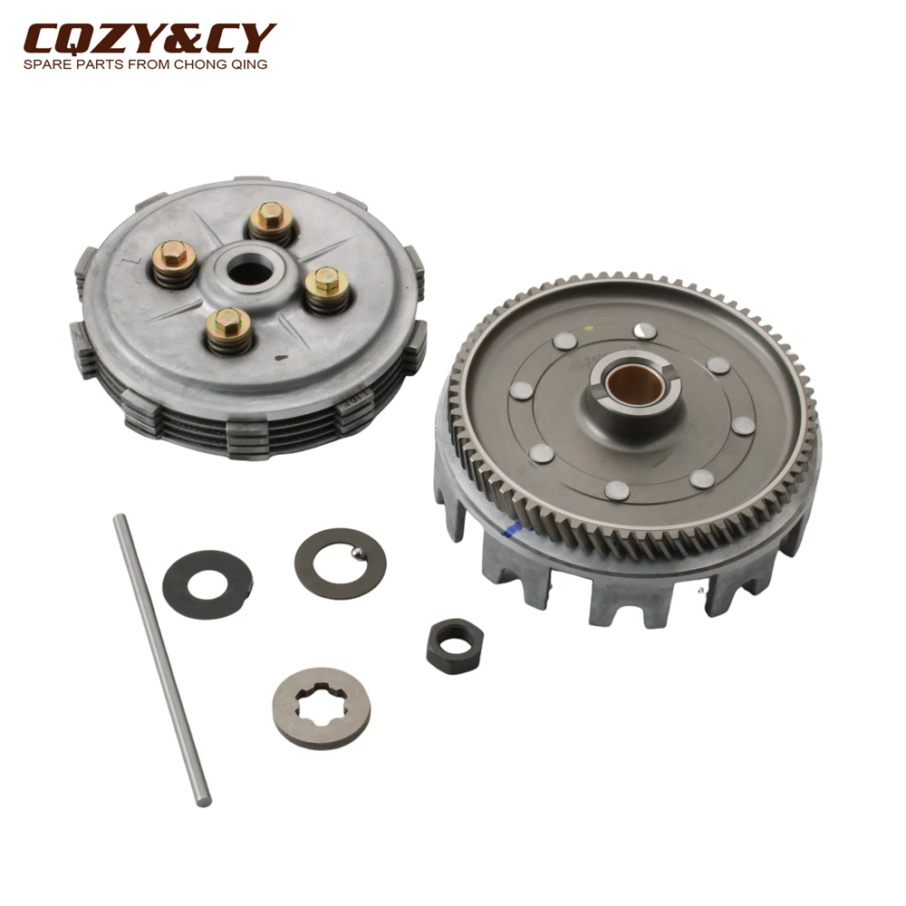 Frizione Moto Assy Per Malaguti Xsm Sm 50 Drakon Naked Xtm Enduro 50Cc Lc 2T Am6