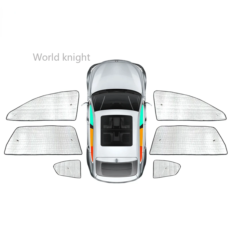 

For Toyota RAV4 RAV 4 2020-2022 Car Sunshade Side Window Privacy Sun Shade Foldable Skylight Blind Front Rear Windshield