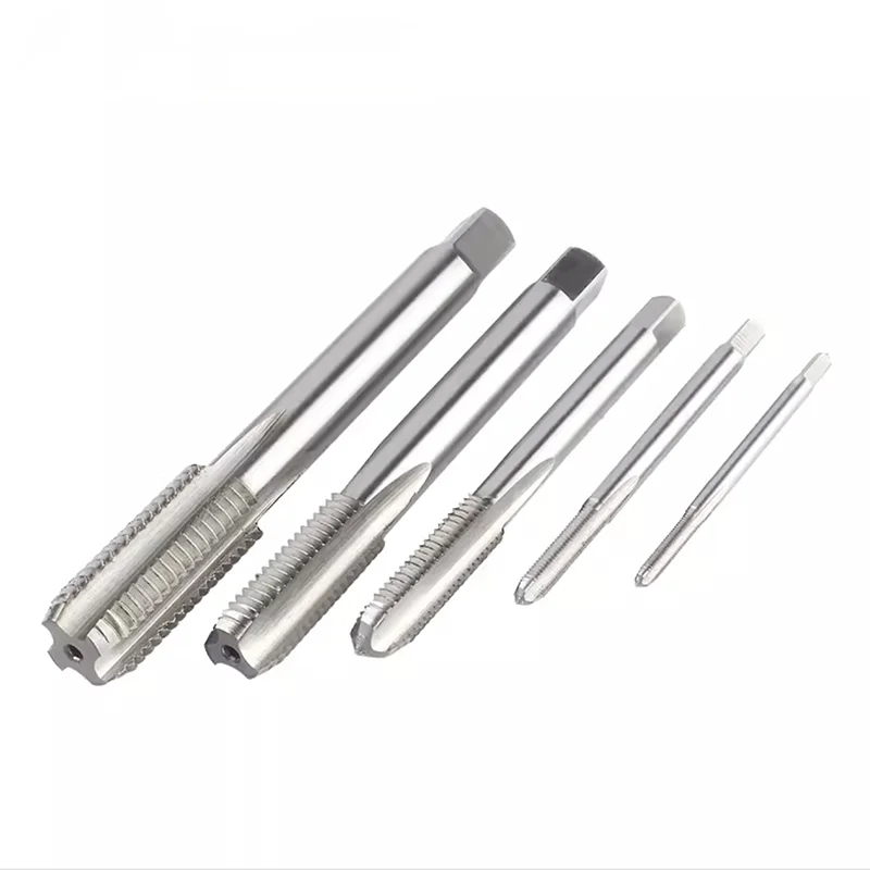 1PCS HSS 미국산 정밀 직선 홈 가공 플루트 탭 UNC UNF UNS 9/64 11/64 15/64 5/16 3/8 7/16 1/2 오른손잡이용 탭