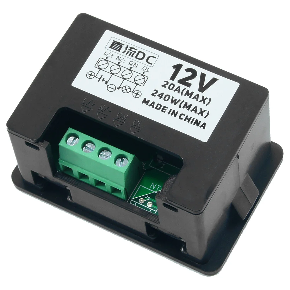 T2310 Programmable Digital Timer Switch Relay Control DC 12V 24V 20A AC 110V 220V 10A Time Controller Delay Relay Board 2200W 4