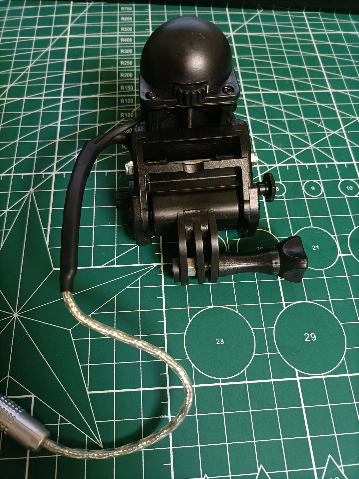 Nylon AVS 9 Anvis 6/9 Aviator's NVS Mount Taktische NVG Helmhalterung/Kamerahalterungsadapter für ANVIS 9 NVG Keine Funktion – Detail 1