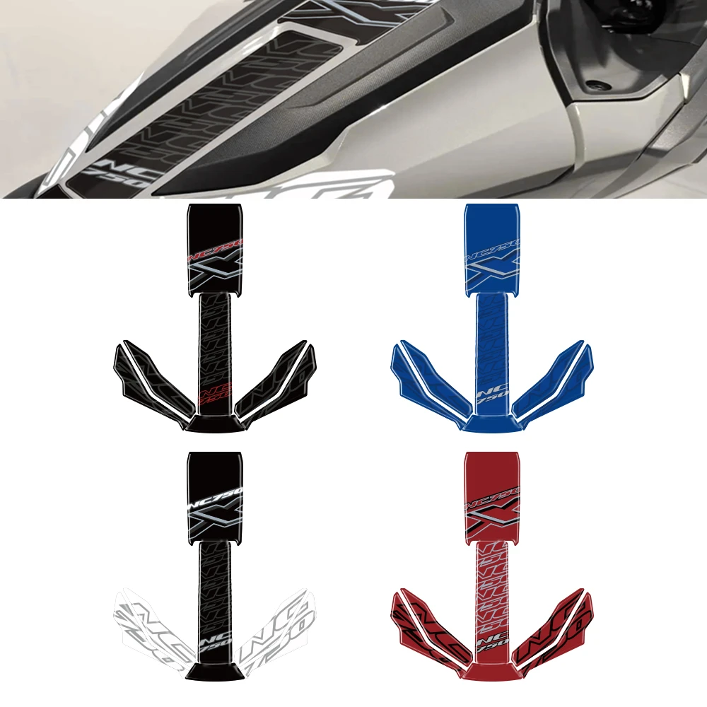 For Honda NC750X NC 750 X 2021-2025 Motorcycle 3D Gel Tank pad Protector Stickers Knee Tank Side Paint Protection Decal Kit