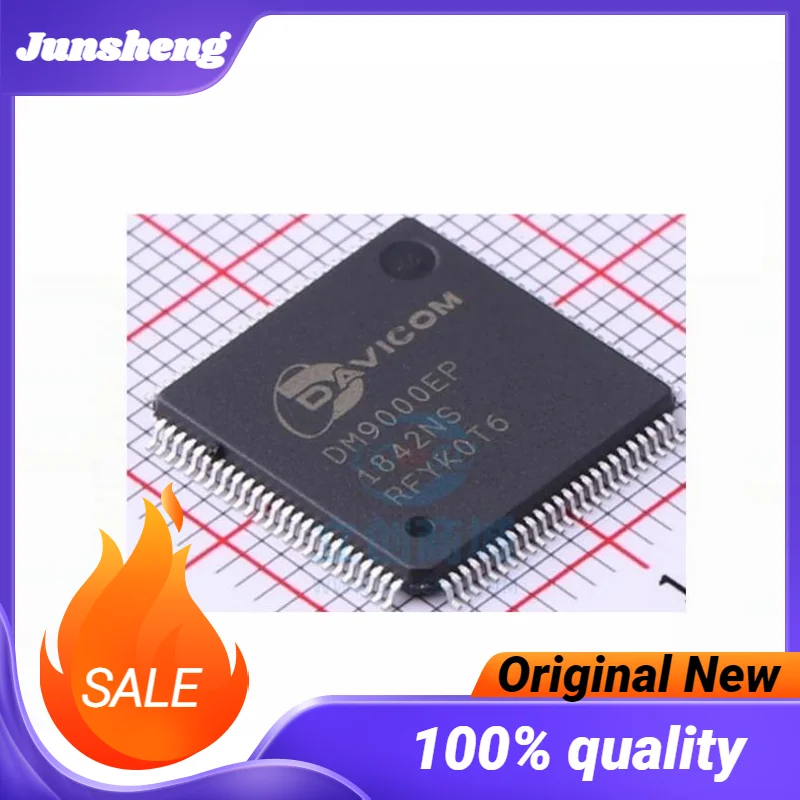 

1-200 шт. (IC) новый оригинальный DM9000EP DM9000 LQFP-100 электронный компонент