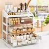 Luxury Makeup Organizer Drawer Type Jewelry Container Cosmetic Storage Box Makeup Case Brush Lipstick Holder Skincare Desktop 3