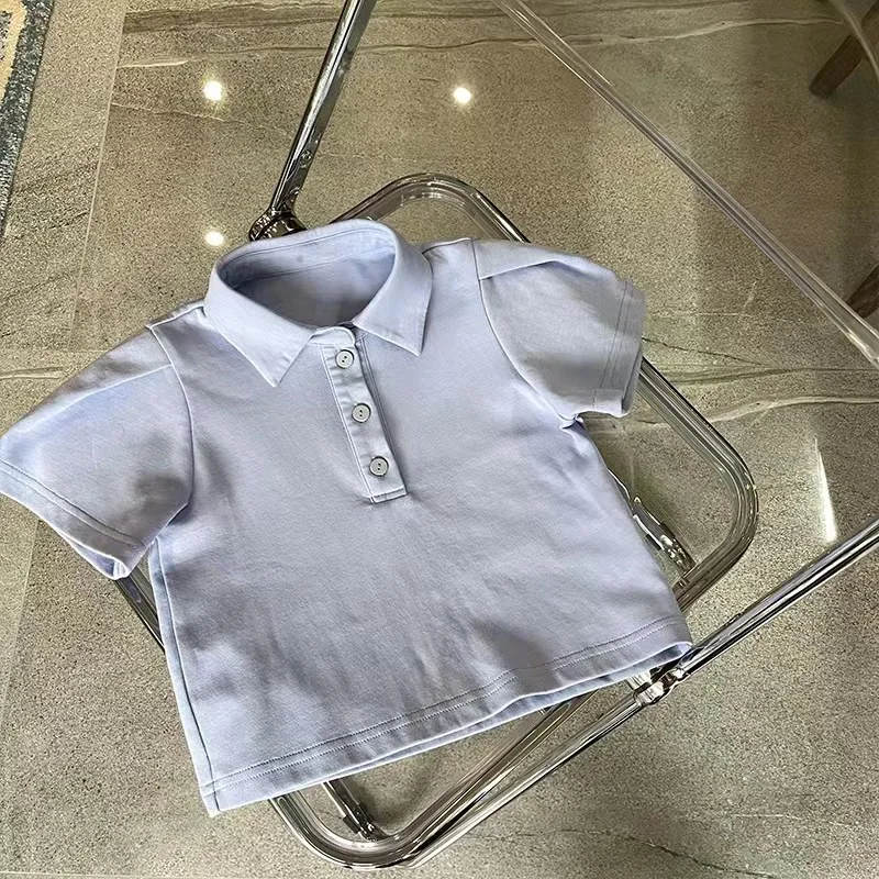 baby clothing set essentials 2022 Summer New Baby Short Sleeve Clothes Set Casual Children 2pcs Suit Solid Boys Tops + Pants Set Infant Girl T Shirt Outfits Baby Clothing Set discount
