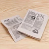 1/12 Dollhouse Miniature Retro Newspaper Set Simulation Model Toys Accessories accessori per bambole 6