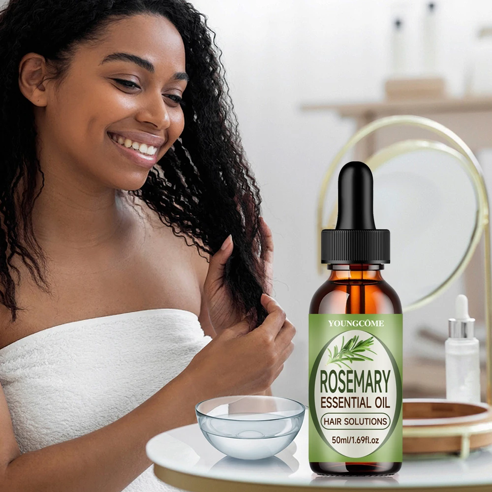 Rosemary Essential Oil Nourishes Repairs Improves Frizz Prevents Hair Loss Eliminates Itching Thinning Damaged Hair Care new