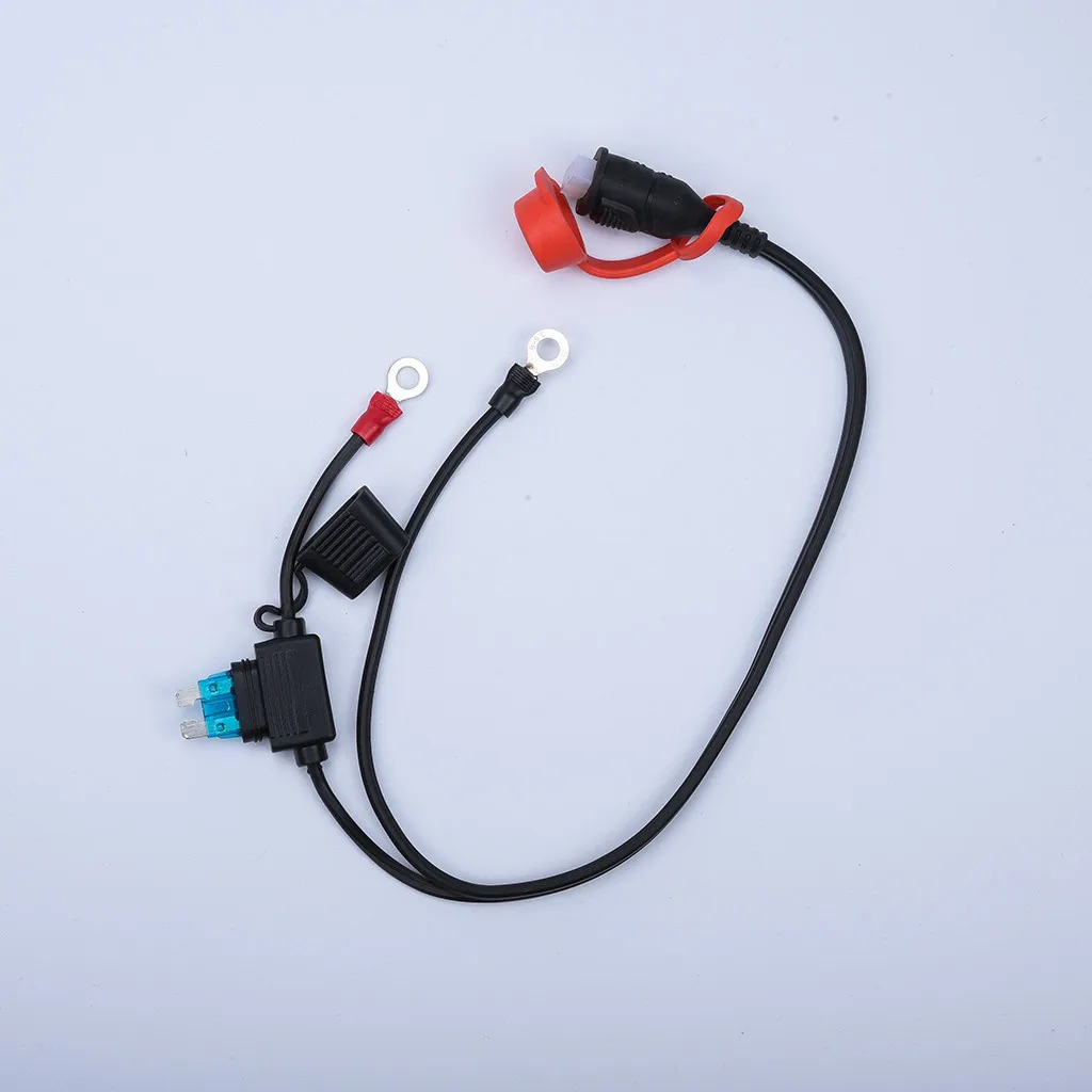 Optimate Bike Tm71 Type Charger Spare Lead- 2-Pin Connector Weather Resistant Battery Waterproof Connection Wire For Si-At42005
