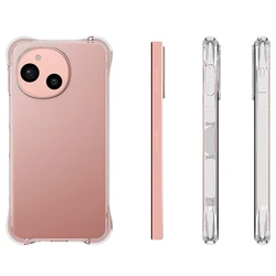 Custodia posteriore in silicone ammortizzante rinforzata con cuscinetto d'aria per smartphone.