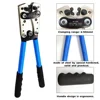 أدوات يدوية كابل العقص كماشة HX-50B 6- 50mm2 AWG 8 - 1/0 مناسبة ل عروة كابل السيارات النحاس ذراع بنهايته حلقي صدفي