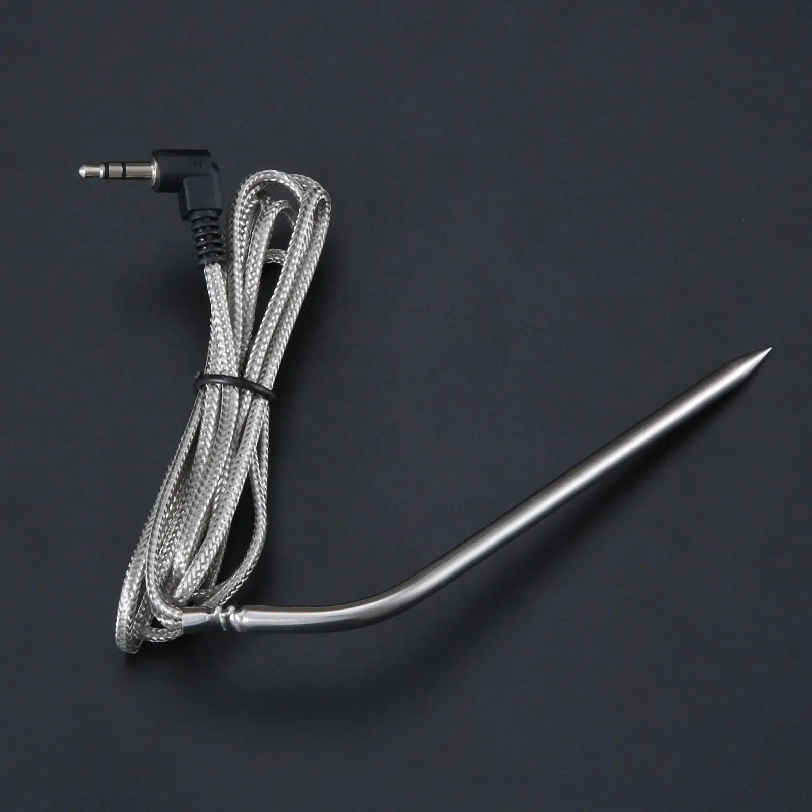 1pc BBQ High-Temperature Meat Probe CC-N01 14cm 5.5 Inch fit Camp Chef wood Pellet Grill 120cm Heat Wire 3.5mm Universal Adapter 3