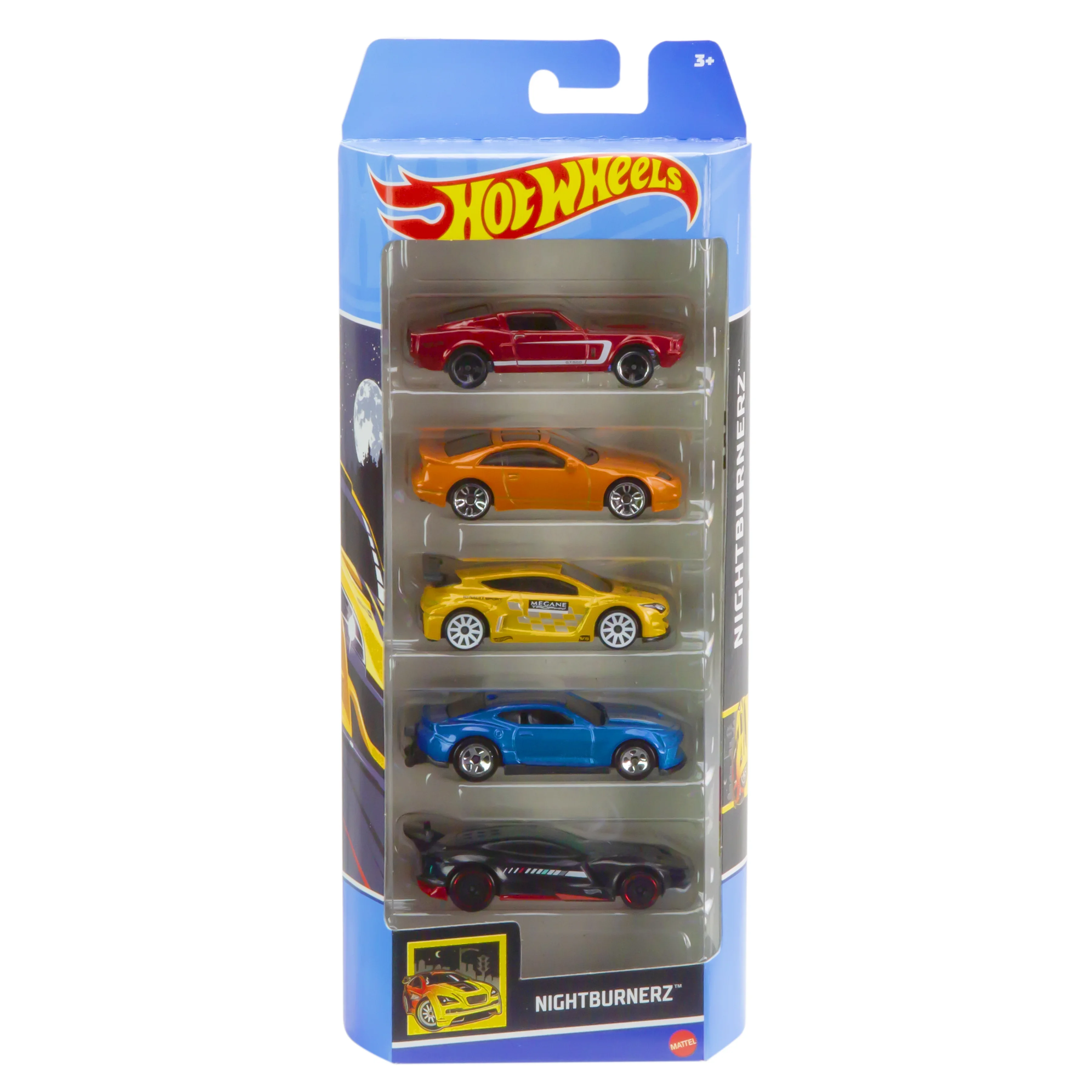 Original Hot Wheels 5 Car Pack Toys Boys 1/64 Diecast Retro Racers