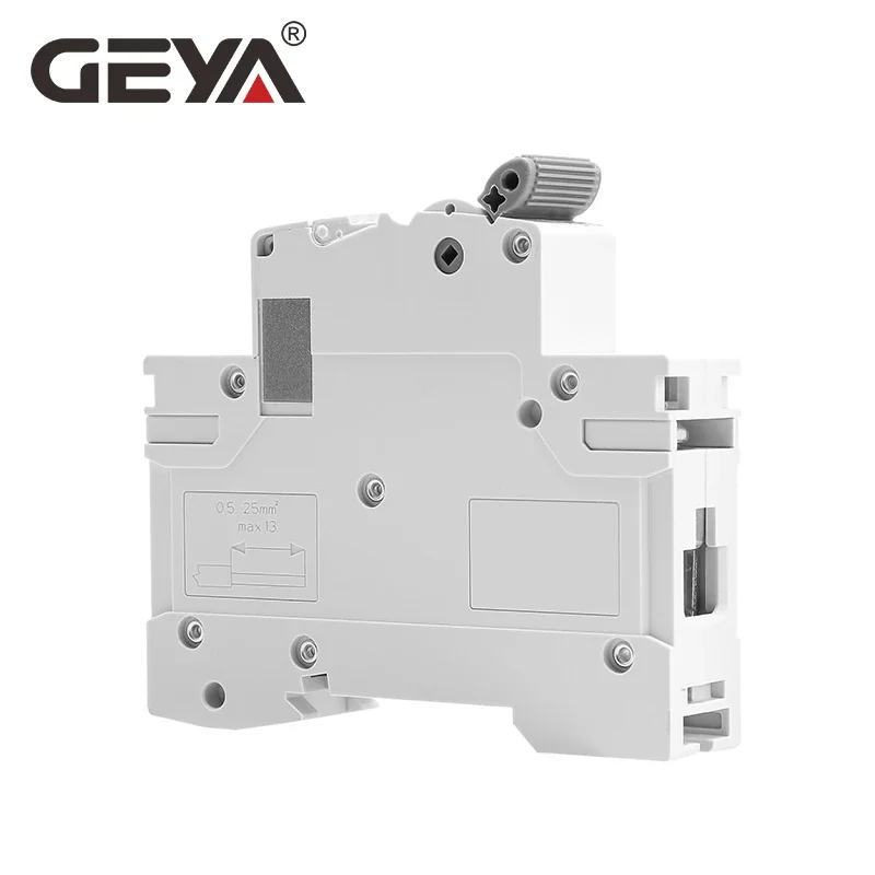 GEYA GYM9H 1P 10KA 차단 용량 MCB Din 레일 230V 400V 미니 회로 차단기 6A-63A AC 유형 공장 직접 제조업체