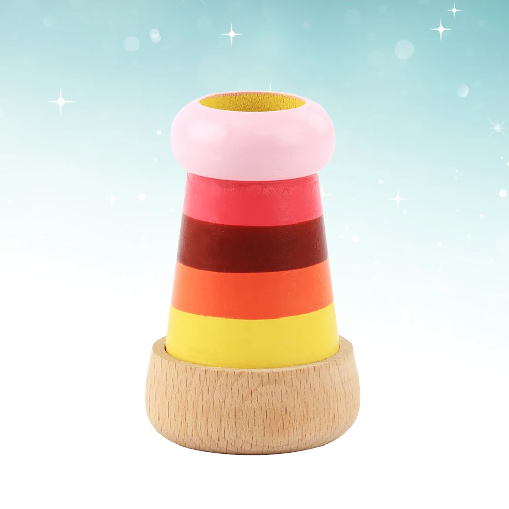 Wood Kaleidoscope Toy Beautiful Educational Toy Kaleidoscope for Child Baby Kid ( ) kid kaleidoscope