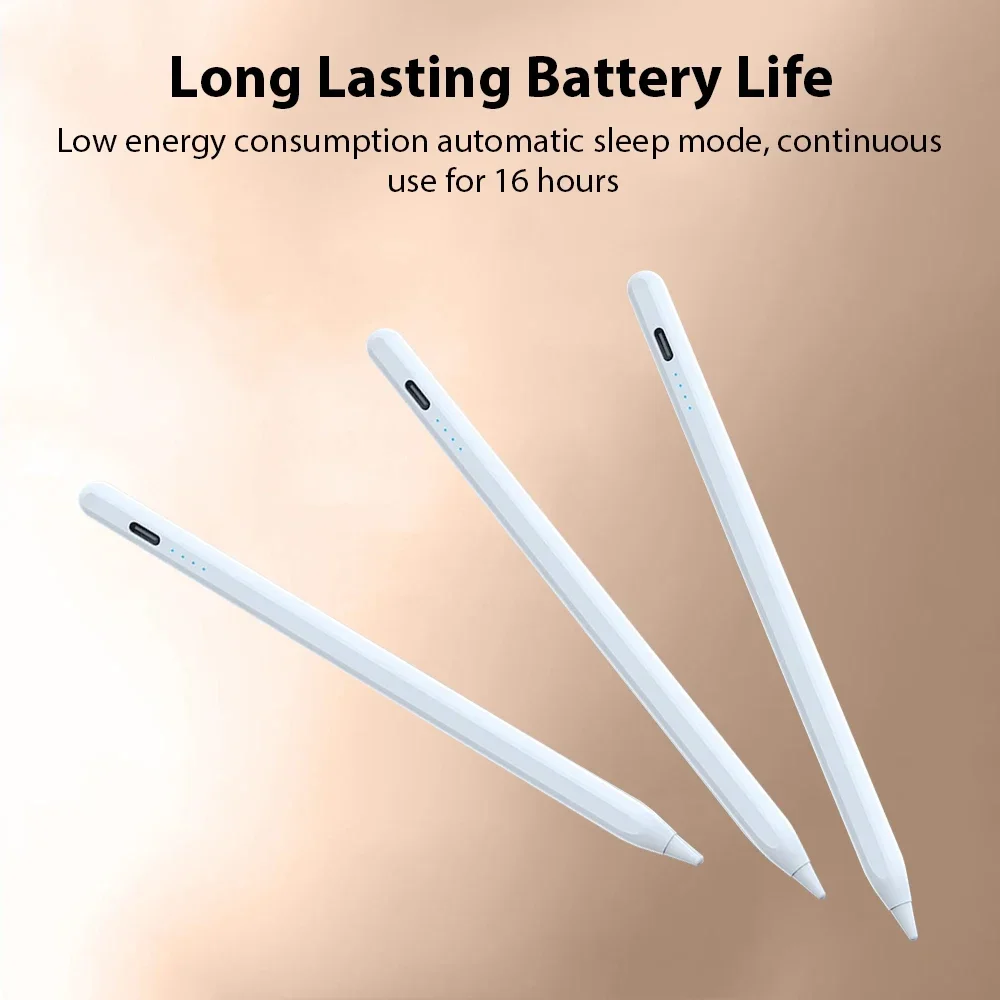 Universal Stylus Pen For Huawei Redmi Android Tablet Phone For Samsung Galaxy Tab A9 A9+ S9 S8 Rechargeable Tilt Sensitivity Pen 6