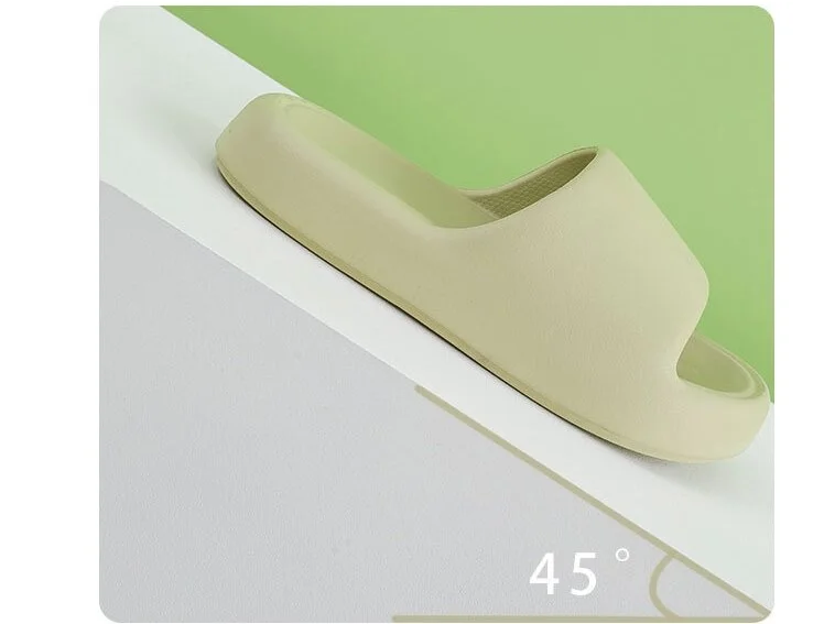 Moteriškos šlepetės, itin minkštos, neslystančios, minkštos putplasčio šlepetės, slystančios, patogios, neslystančios, vasarinės šlepetės_voghion.com