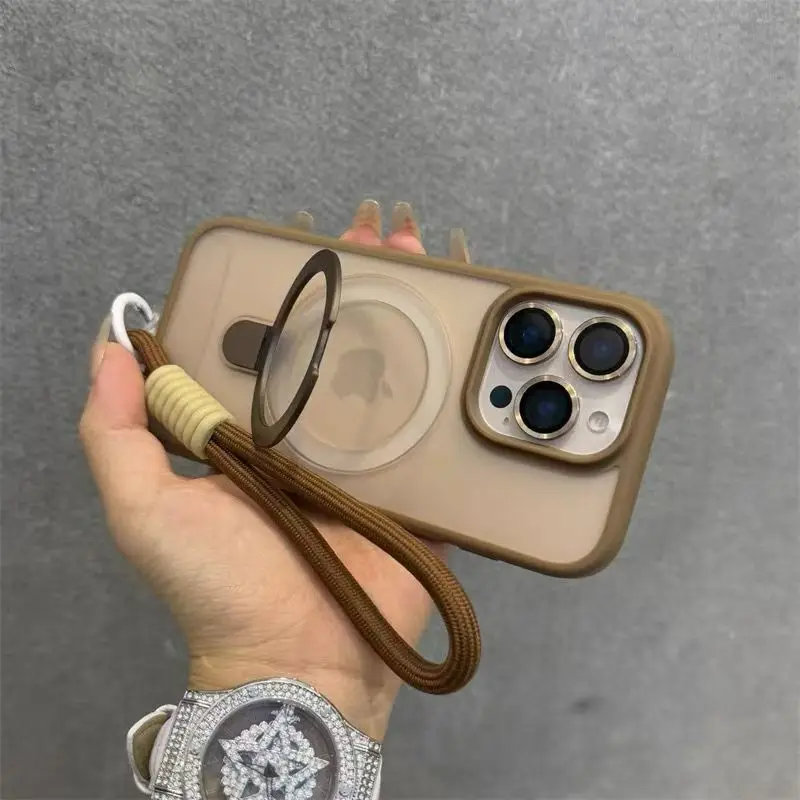 for Magsafe Candy Color Contrast Lanyard Case for iPhone 17 thumbnail 7
