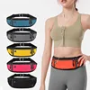 Running Waist Bag Lightweight Waterproof Reflective Strip Waist Fanny Pack Gym Sport Running Waist Pack Adjustable Elastic Strap 2