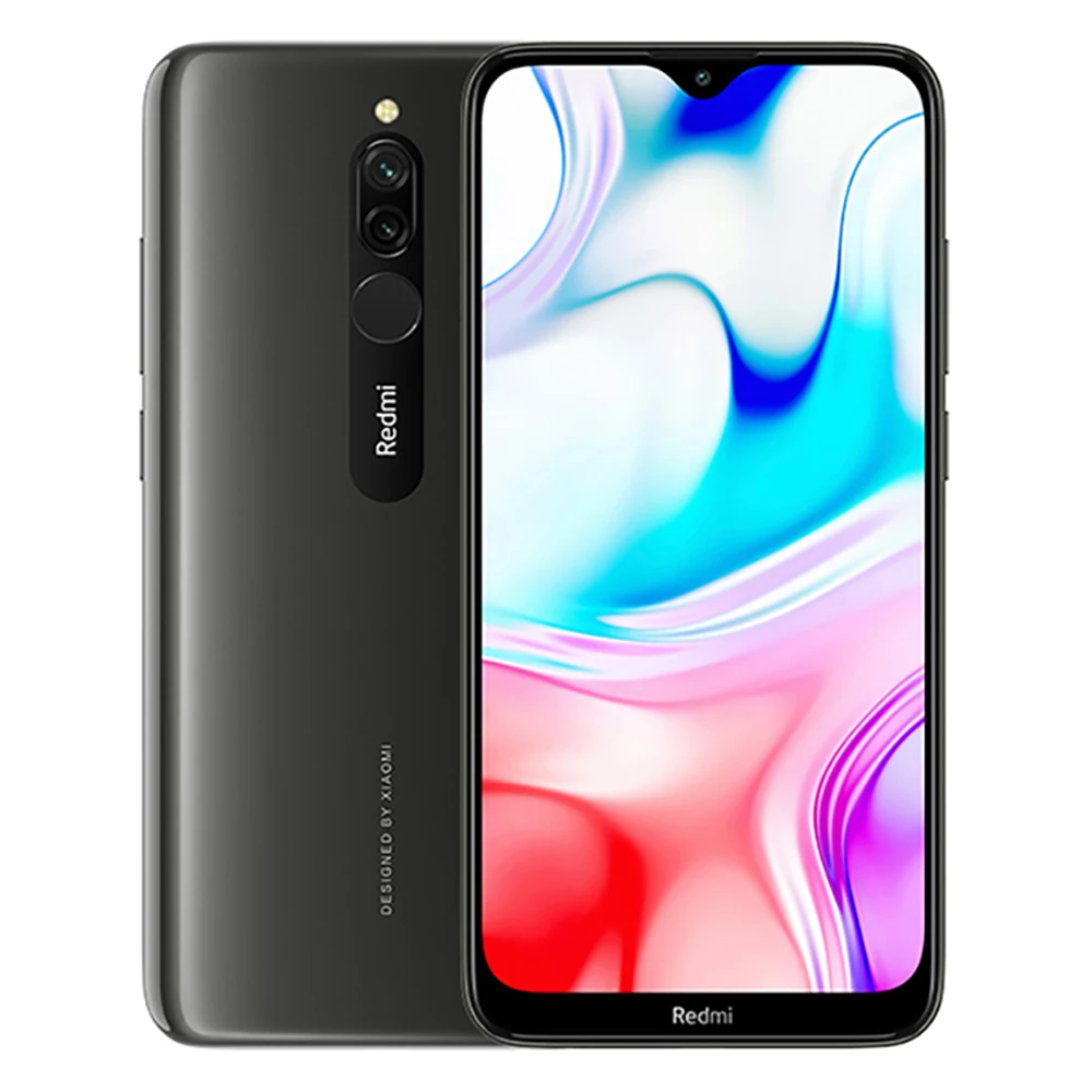 Original Xiaomi Redmi 8 12MP+2MP+8MP 3GB+32GB 4GB+64GB Smartphone Dual SIM 6.22'' Snapdragon 439 Octa-Core 4G LTE Mobile Phone