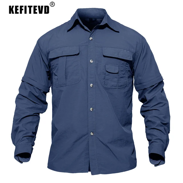 Versatile Men Tactical Shirt - Perfect for Hiking and Work